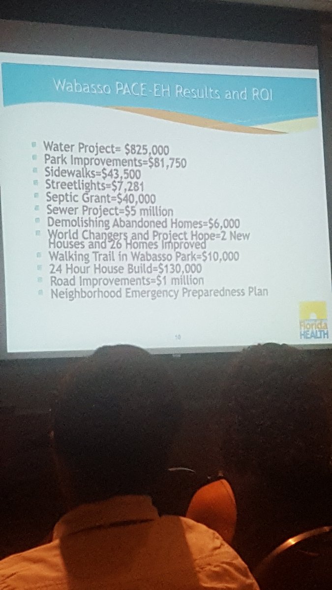 Jne310's tweet photo. Y'all! THIS is #PublicHealth by using data and community engagement to improve health through #PACEEH #placematters #forgottencommunities #SDOH #CSTE2018 @floridatracking @HealthyFla https://t.co/pV1lIrWykr