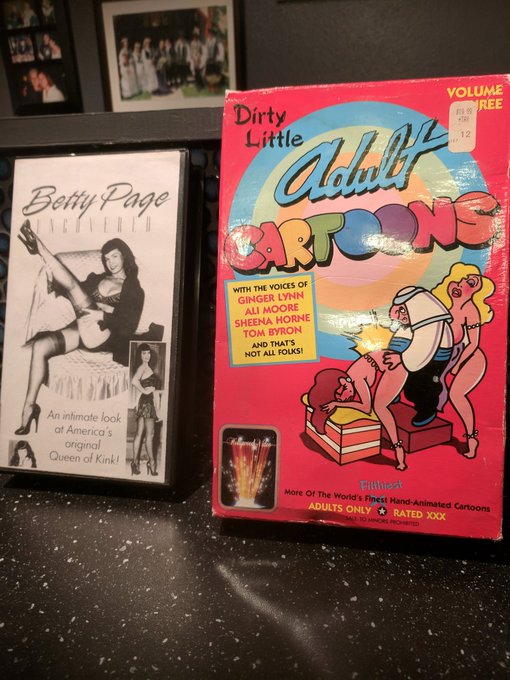 My mom is making me go through my junk at her house.  Anyone in need of some smutty old VHS tapes?  It<a href="/tag/realbigtits"class="tags"><span>#realbigtits</span></a><a href="/tag/bbwmodel"class="tags"><span>#bbwmodel</span></a>