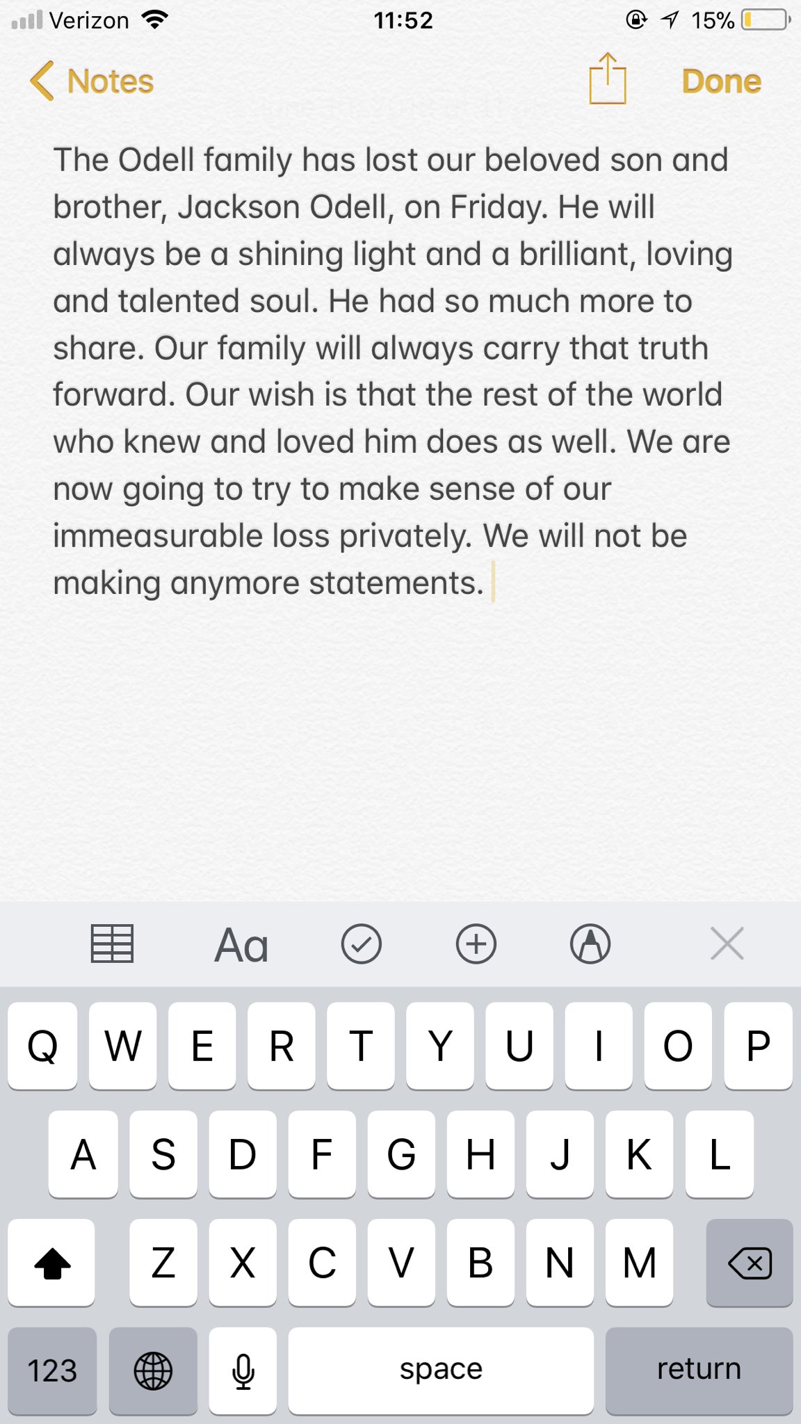 Jackson Odell The Goldbergs Actor Dies Aged c News
