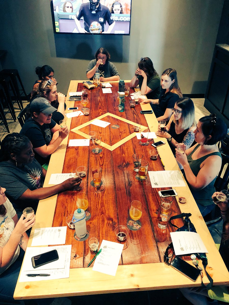 TheOGSTL's tweet photo. Today’s meeting topic is Sours! #sourbeer #womenandbeer #stl #CraftBeer https://t.co/pgyihDRdVw