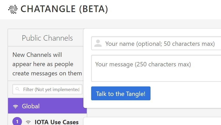 iotatokennews's tweet photo. Encrypted messaging over #IOTA in #Chatangle! Test it out now! One limitation is that both parties must have Chatangle open while making private messages. It will be open source in the coming days. @pryszkie https://t.co/9yGcr1acTm https://t.co/yyrnIEMIsO