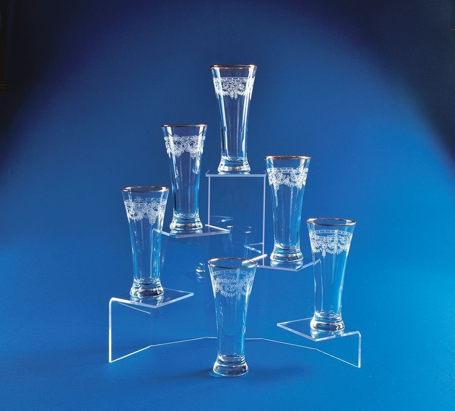 DisplayitTV's tweet image. 👉 5-Tier Riser To Display Glasses

4" or 6" Square Platforms hold up to six glasses
Ideal for:
#RestaurantDisplay
#restaurant 
#BarDisplay
#Collections 
web: bit.ly/2G8IBTH
📧 email: sales @ bit.ly/2wuOoyE