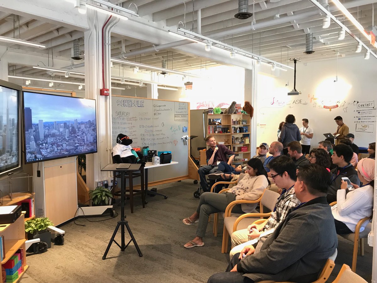 lauren_sanne's tweet photo. Made it to the #GreenFuturesHackathon at the @CapgeminiNA #ASE Can’t wait to see some innovative solutions! @adp_env @andytoronto @ijanetp @ynharris @SchleiTheresa #LifeAtCapgemini https://t.co/GH00fRBOGV