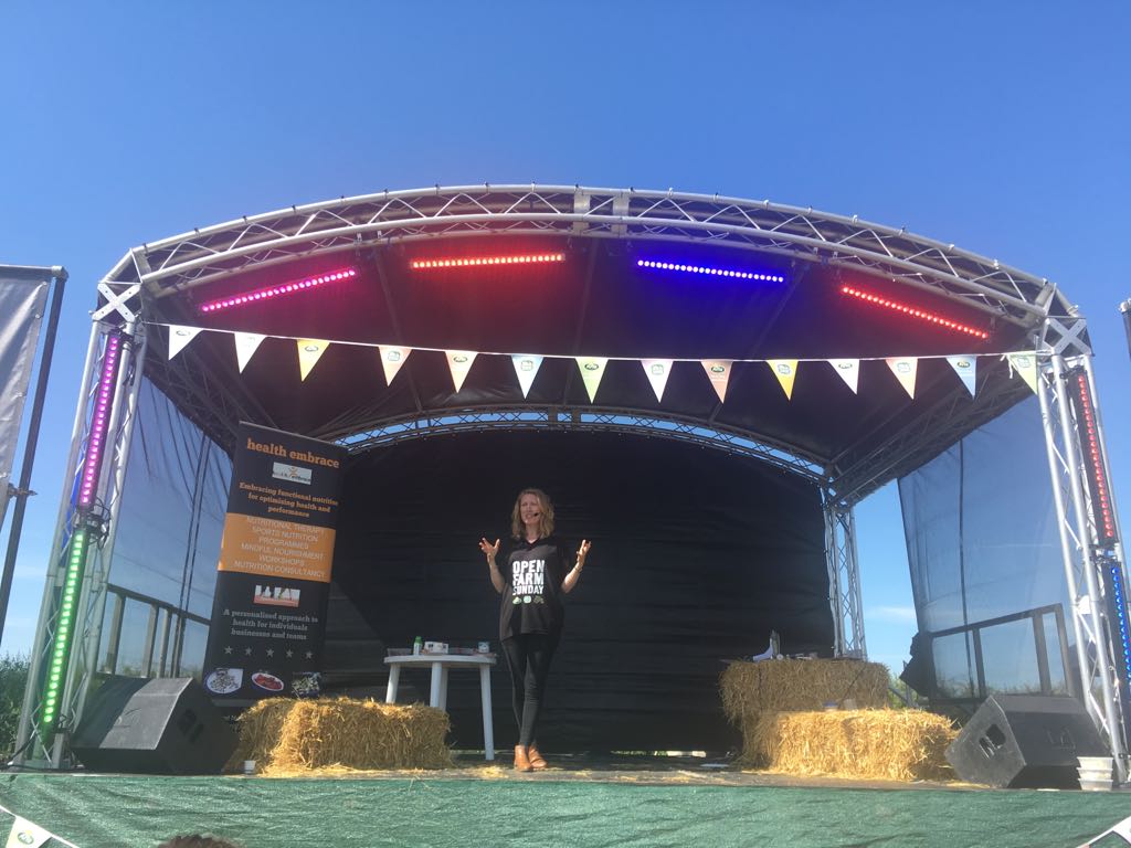 ACHealthEmbrace's tweet photo. Relaxing after a fab day talking, playing & interacting all things #nutrition for the fantastic #OpenFarmSunday18 Manor Farm. #eatstronger #Norfolk @ArlaFoodsUK https://t.co/sMdt7vAvT4