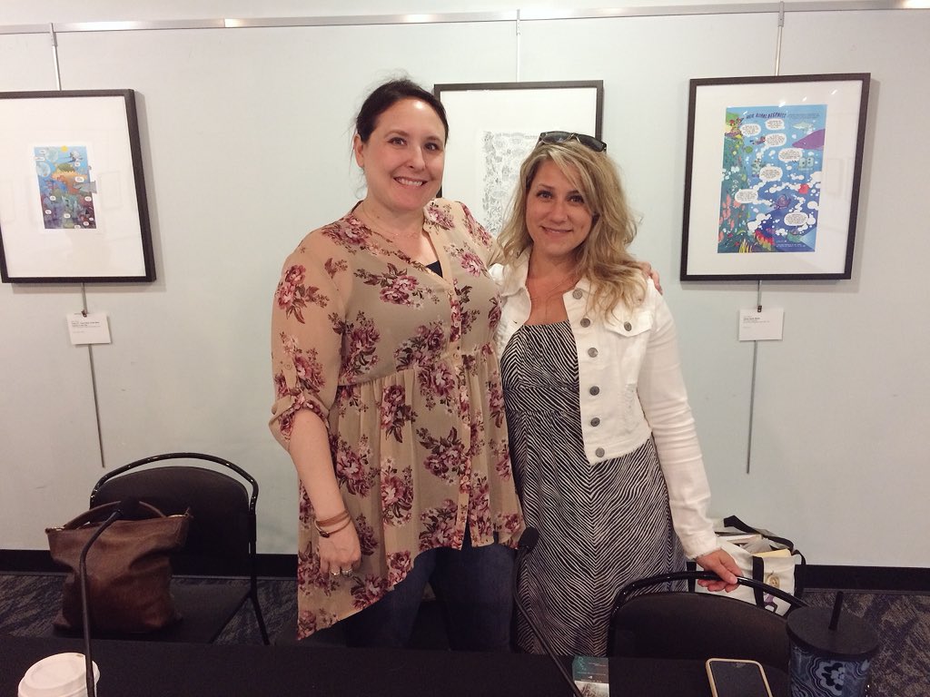 ericsmithrocks's tweet photo. The mini YA festival at the @aadl was so lovely! Thanks for having me!
Be sure to follow @MindyMcGinnis (pictured signing all my books) @ericamchapman @BethDazzled and @heathermeloche! https://t.co/RYP0VtCb29