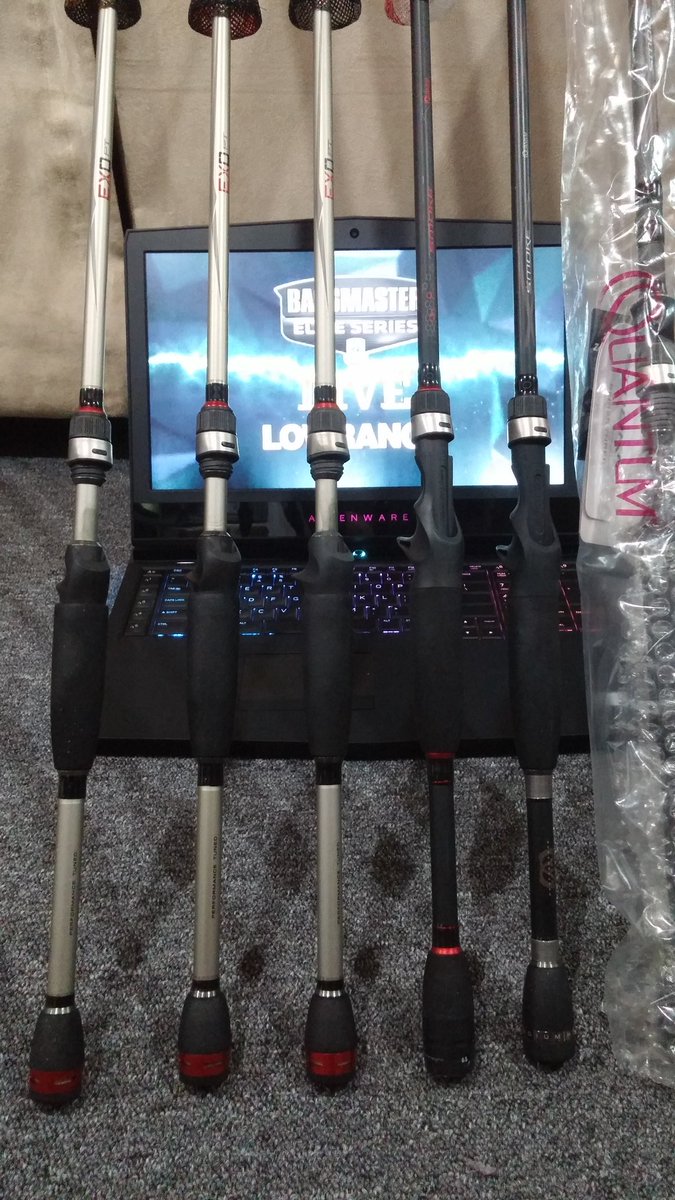 BobDeckert's tweet photo. @BASS_nation #BASSLive on the new #alienware ... Time to start tying up the #QuantumPT for next weekends season opener! https://t.co/rM3dOcSYdg