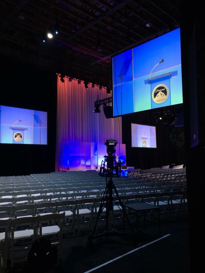 Working with our client, <a href="/ParamountPics/">Paramount Pictures</a>,’for an event. Check out the services we offer at selectmultimedia.com