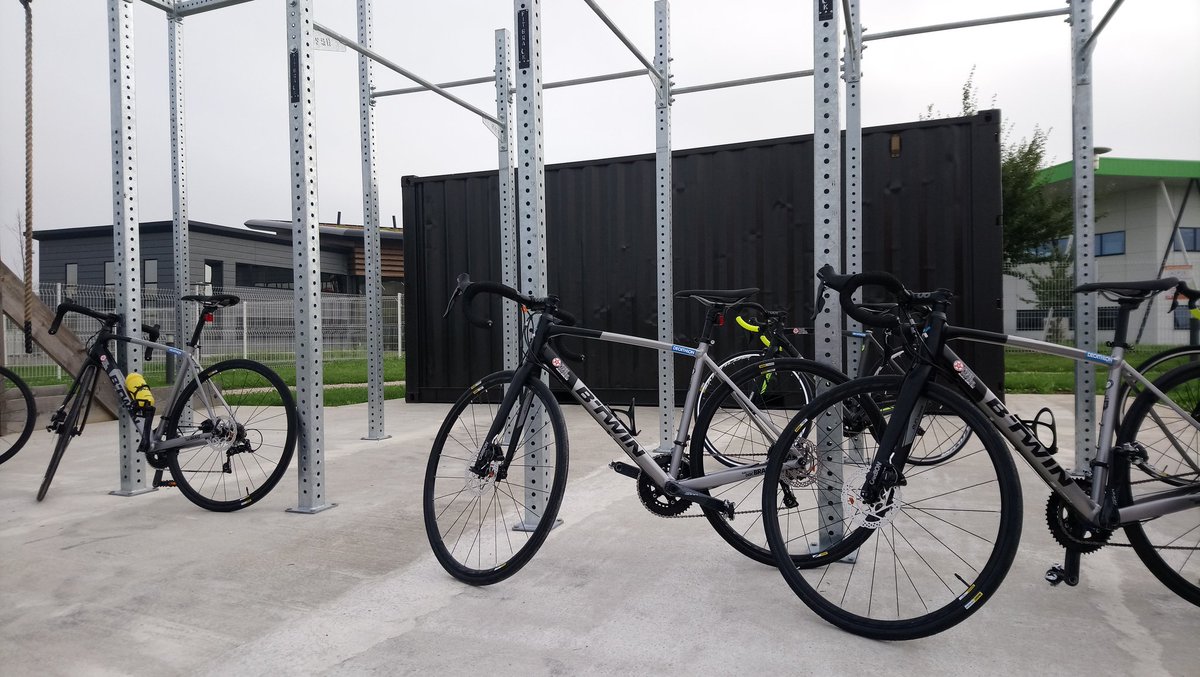 Lancement réussi du #ChartresCyclingClub by #FreeWheel une nouvelle innovation by [La Salle] Retrouvez désormais chaque semaine notre coach <a href="/Johann_Rigoulay/">Johann Rigoulay</a> pour des sorties collectives pour tous niveaux. #cchartres #crossfitchartres #partenaires <a href="/Decathlon/">Decathlon</a> Mainvilliers 
 @btwin