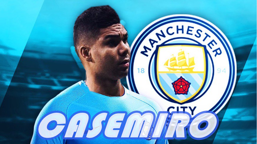 EblCity's tweet photo. CHEGA MAIS! O volante Casemiro chega do Real Madrid na troca por Zinchenko. (30M foram adicionados aos cofres do clube). https://t.co/wabpnQEeSy
