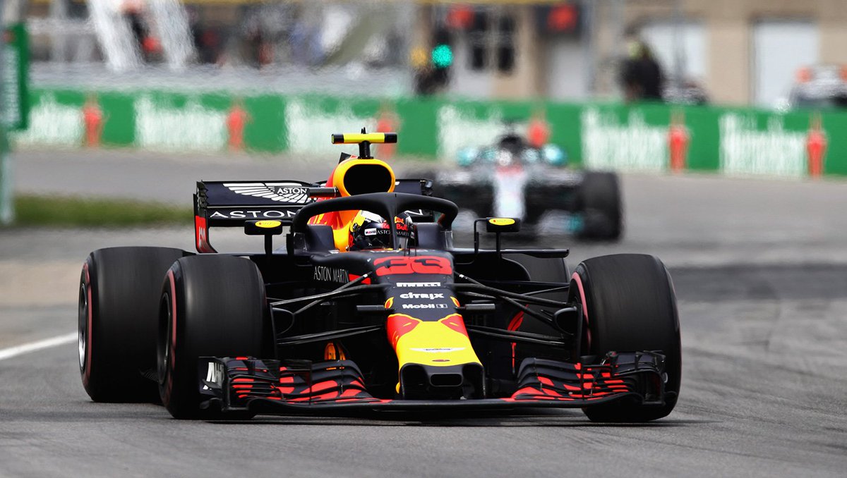 OnThisDay in 2018, Max Verstappen in Red Bull RB14 scored his 4th