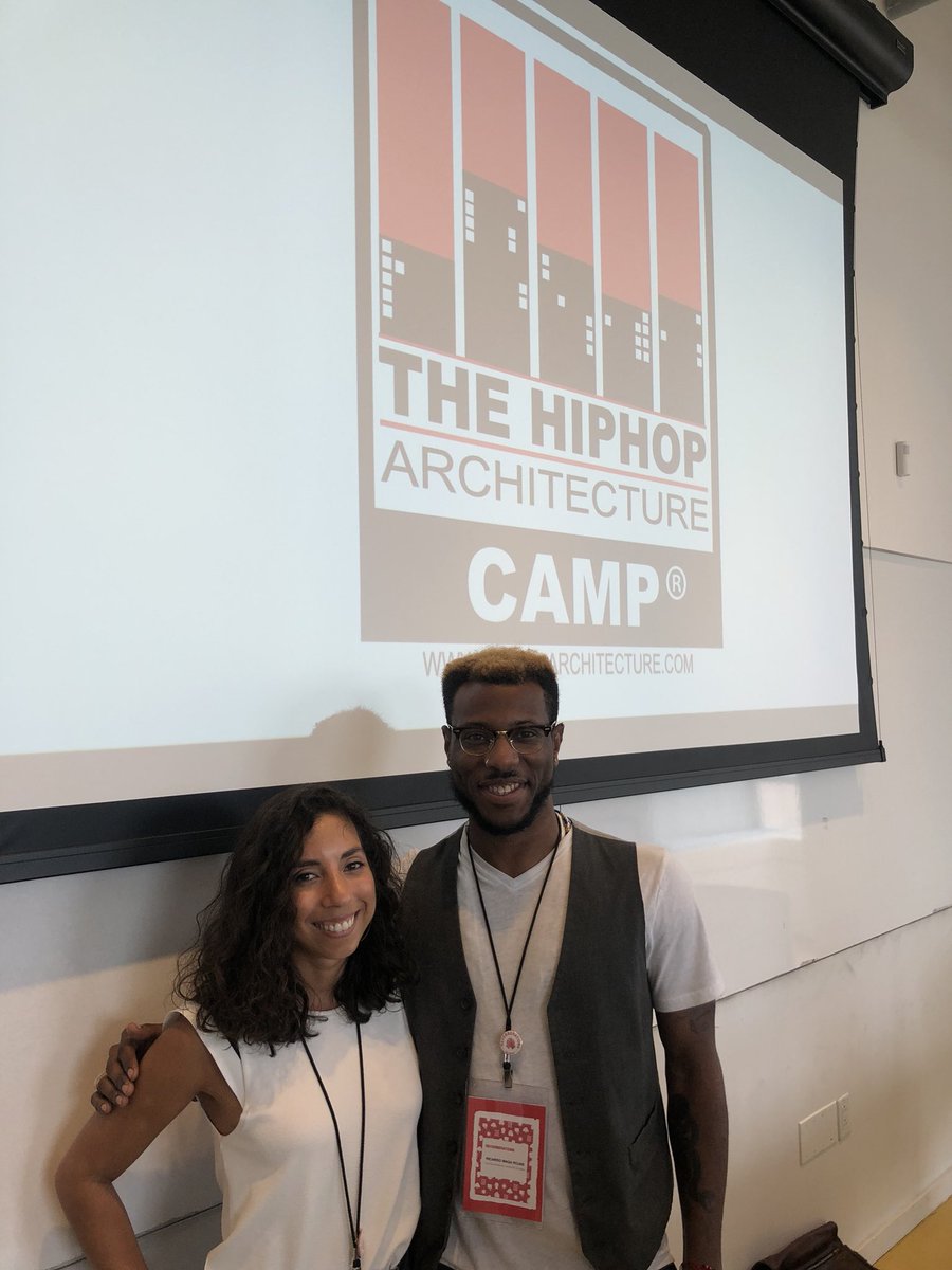 Ingrid and Ricardo leading the Hip Hop Architecture Workshop at <a href="/ACDtweets/">Association for Community Design</a> this weekend. These two have been holding the fort down in Austin and are currently planning the Austin camp — now in its second year! Stay tuned... #acdreverb #ncd50 #baltimore #communitydesign #hhac