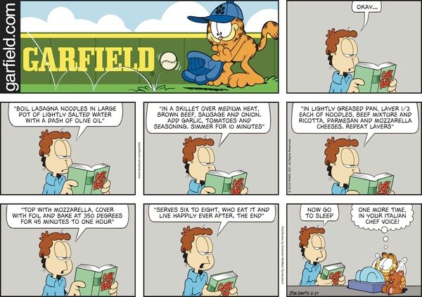 zmanish's tweet photo. Garfield - 2018-05-27 #zmanish #feedly https://t.co/cDRoEUFij6 https://t.co/ew8Qq5jTbt