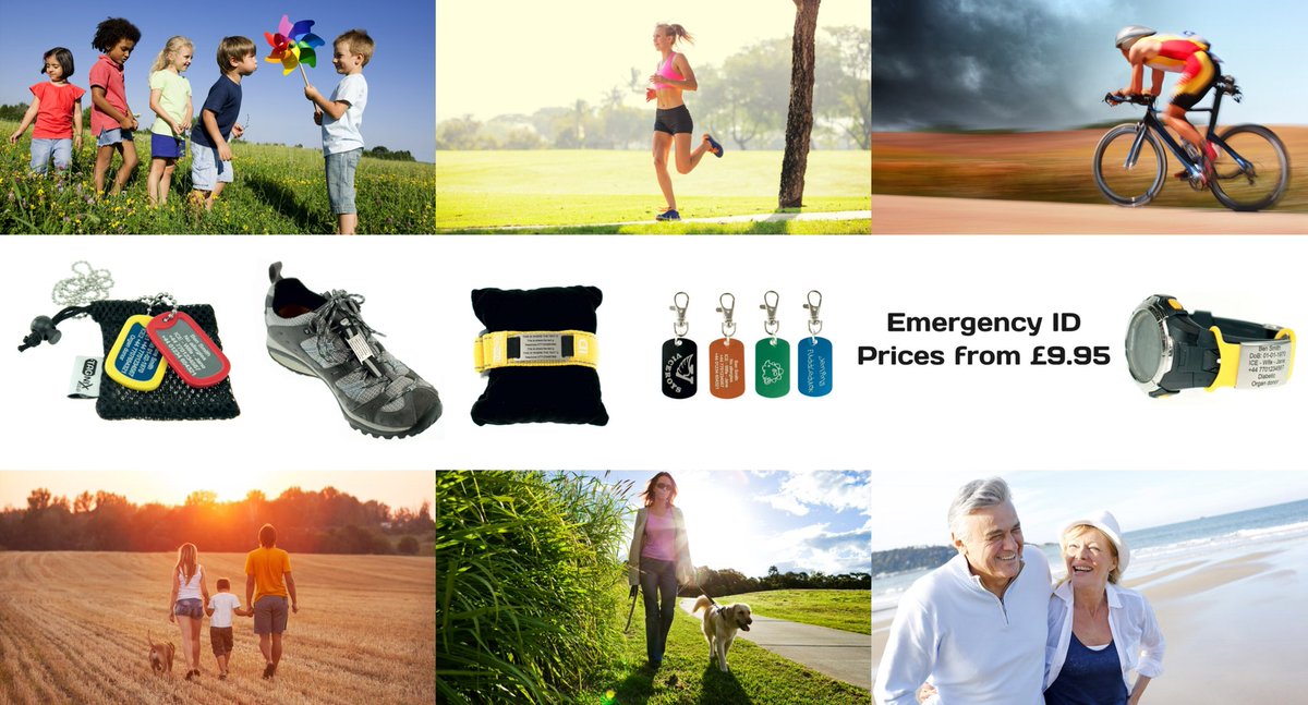 Tagnix_id's tweet photo. For those looking for last minute Fathers Day gifts look no further than https://t.co/3Tzm0gIyVL for Emergency ID! Don’t forget to use SPORTS at the checkout for 10% discount!! #watchtags #idbracelets #shoetags #ukrunchat https://t.co/9tsUl7iXX1