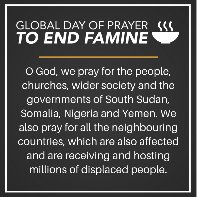 justice_ucc's tweet photo. Today we join our global partners in praying & raising awareness as part of the Global Day of Prayer to End Famine. Together may we make a straight way to sustained peace, wellbeing and abundance! https://t.co/2DiJmqQsjz #praytoendfamine @globalmins @Oikoumene https://t.co/2bWLLkrnnJ