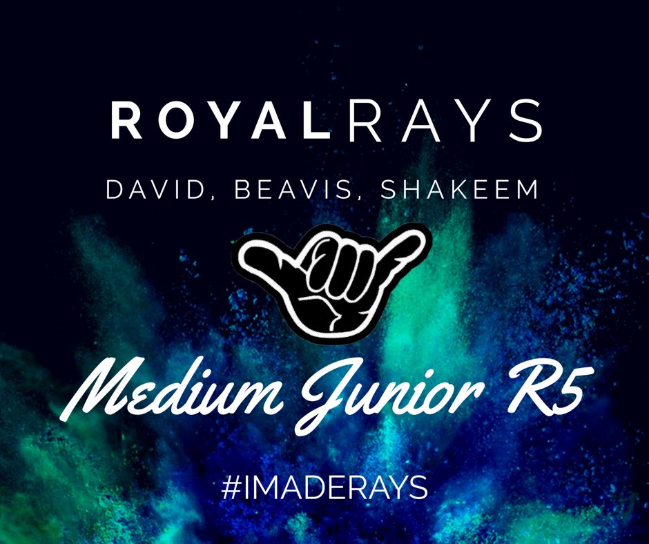 RETWEET IF YOU MADE ROYAL! 

#IMADERAYS 💙💚