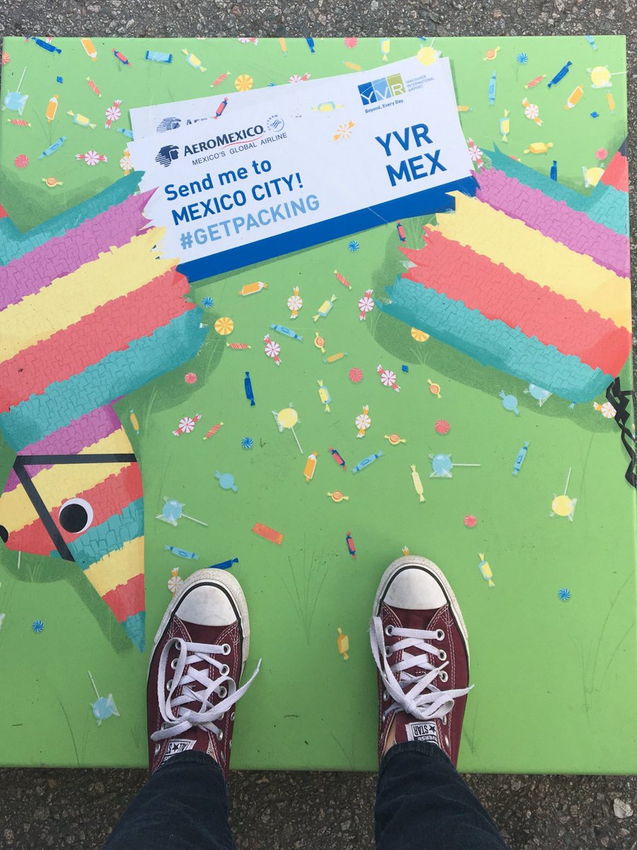 KVKerrigan's tweet image. Send me to Mexico City! #getpacking @yvrairport
