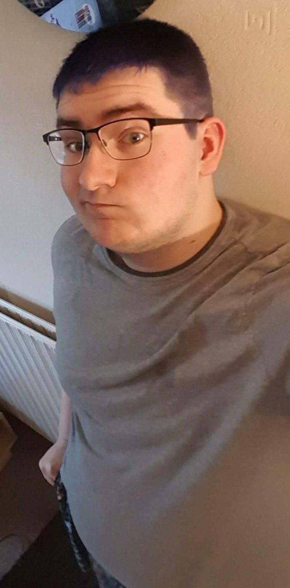 // Got my hair cut and dyed it blue! Will get a better pic for #Munday