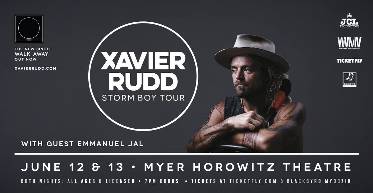 <a href="/xavierrudd/">Xavier Rudd</a> <a href="/EmmanuelJAL/">Emmanuel Jal</a> June 12&amp;13 <a href="/HorowitzTheatre/">The Horowitz Theatre</a> @pierce_brothers @railtownpark 19 <a href="/AviaryEdmonton/">The Aviary Edmonton</a> <a href="/SteepCanyon/">Steep Canyon Rangers</a> @jtandalli 23 @itsallatthejube @Mo_kenney @StArnaudBand 26 Aviary <a href="/YEGMusicAwards/">Edmonton Music Award</a> 28 .<a href="/winspearcentre/">Winspear Centre</a> <a href="/yeglive/">YEG Live</a> <a href="/myoozik/">Blackbyrd Myoozik</a> <a href="/ckuaradio/">CKUA Radio</a> <a href="/edmfolkfest/">Edmonton Folk Fest</a> <a href="/UAlberta/">University of Alberta</a> @ITAVCjsr