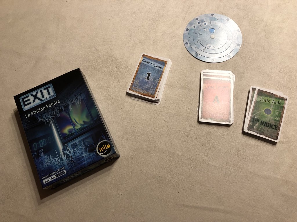 De retour du festival Des bretzels et des jeux, on se console de la fin du week-end en attaquant le dernier Exit.