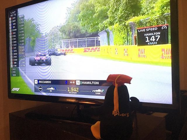 futurecert's tweet photo. Watching the Canadian #F1 Grand Prix in Spain with German commentary #TuxOnTour https://t.co/XYh0a7616l https://t.co/RhBhWt9Shl