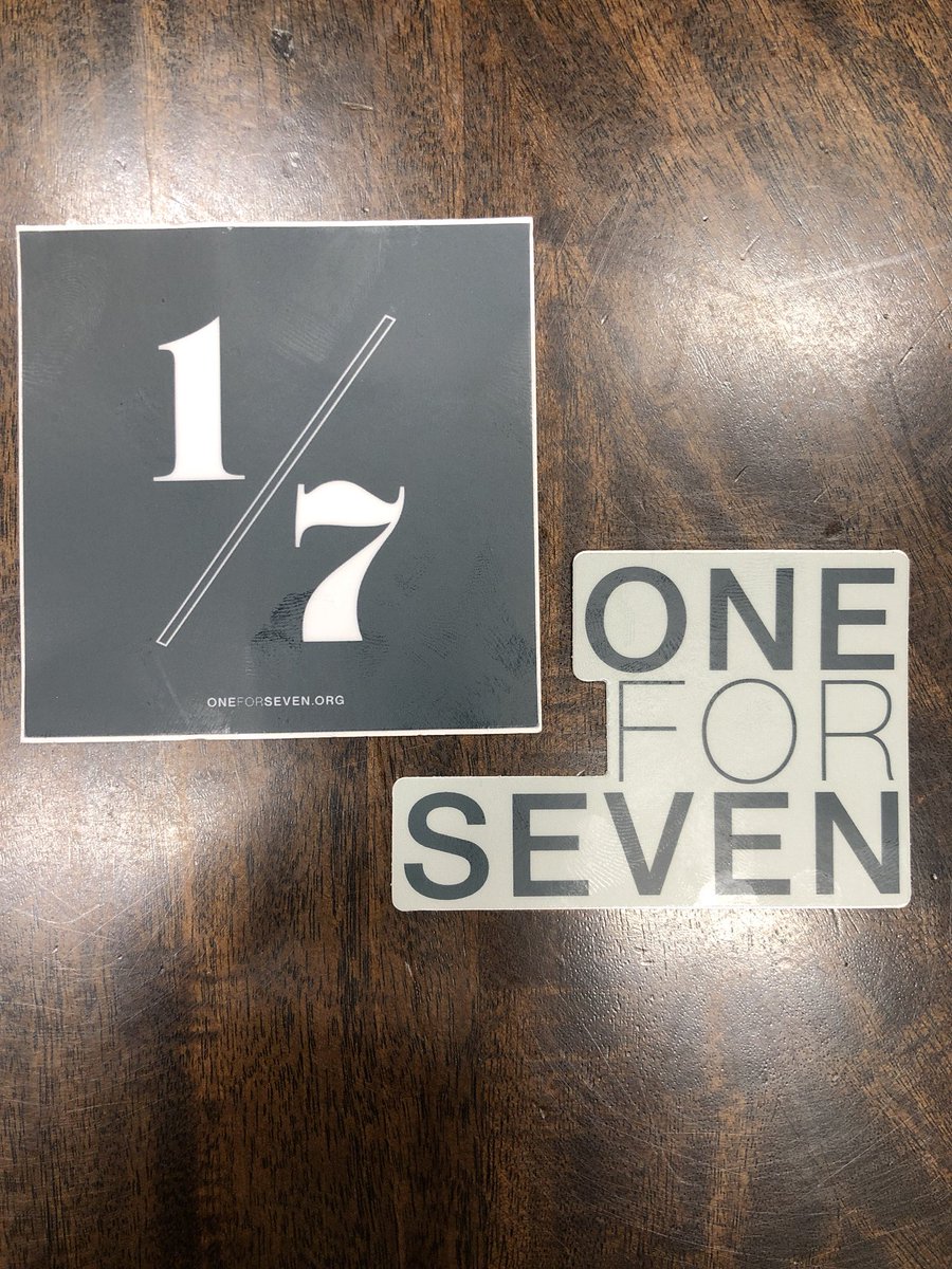 micahfries's tweet photo. Are you going to be at #sbc18 #sbcam18? Have you heard about the #1for7 initiative? I’ll have stickers. Come find me and grab a sticker and help us tell more people about #1for7. https://t.co/cIVVdYyyxi https://t.co/feIVRhalVK