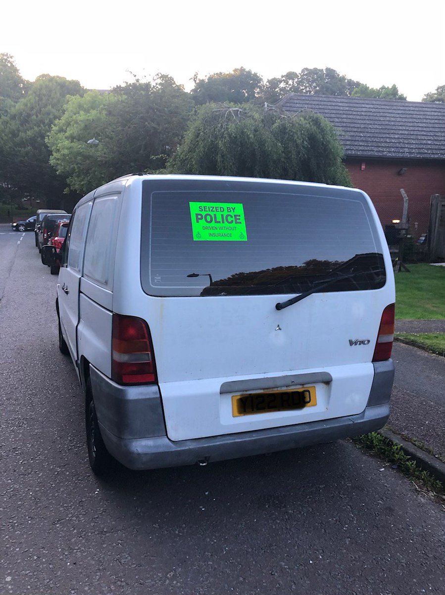 IpswichPolice's tweet photo. Another uninsured vehicle off the roads #noinsurance #NRT4 #PC1980 #PC1830 https://t.co/m46C7jAnmD