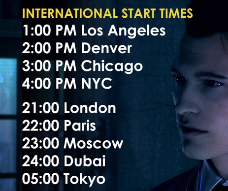 BryanDechart's tweet photo. Hey @Twitch!
Let’s be #Partners, whatd’ya say?

The #ConnorArmy &amp; #DetroitBecomeHuman fans send their love!
LIVE NOW:
https://t.co/cwzFPm9TMm https://t.co/TpcAk43nbW