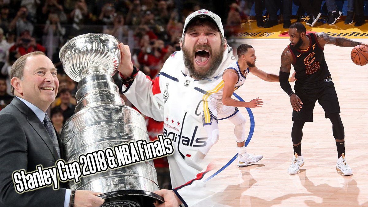 TheRealPleeka's tweet photo. Stanley Cup 2018 &amp; NBA Finals - Fat NInja's Corner #StanleyCup #NBAFinals #bryancolangelo https://t.co/YogJME9mUK https://t.co/goRP1dYYh1