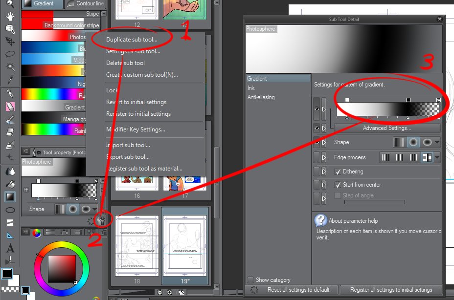 How to Create Custom Gradient Maps in Clip Studio Paint! (tu