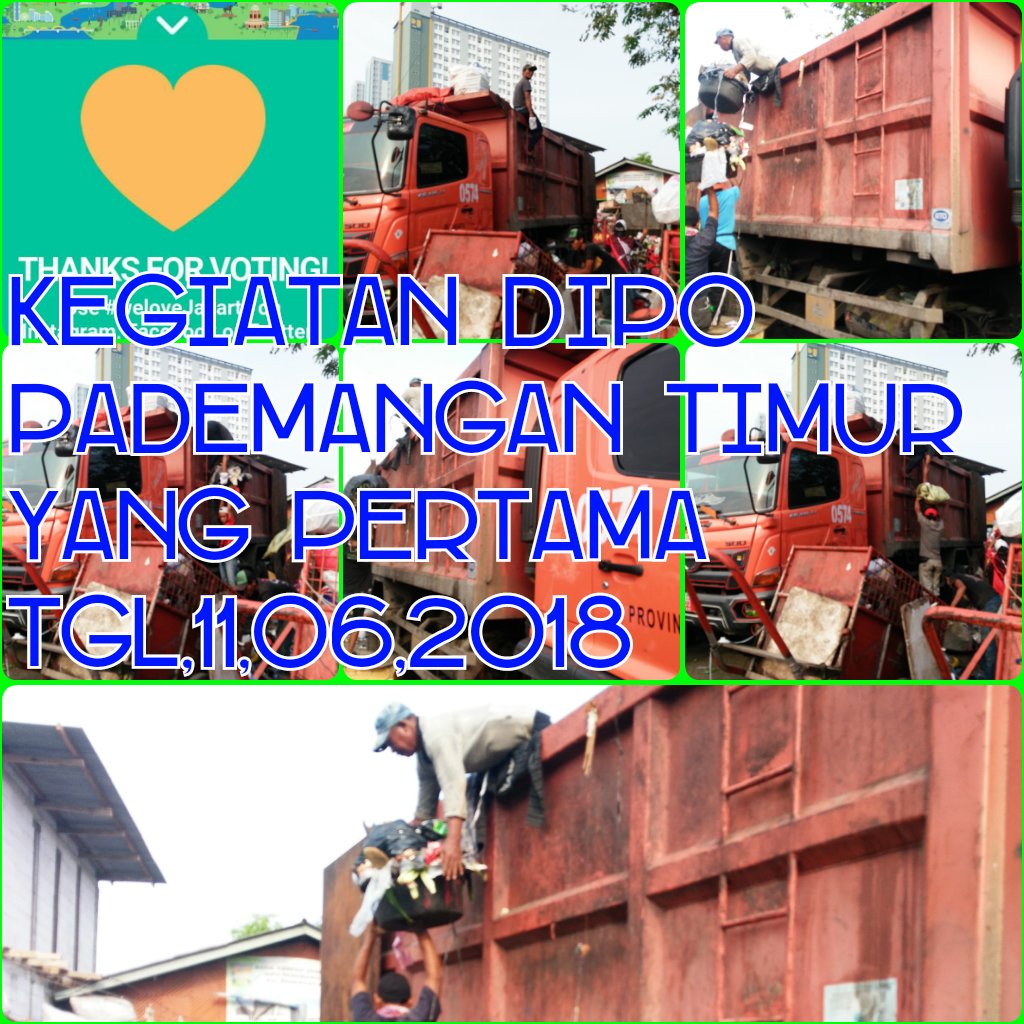 PedihB's tweet photo. Kegiatan dipo timur,,,
#welovejakarta
#welovejakartadlhjakarta
#welovejakartadlhjakartautara
#welovejakartadlhpademangan
#hpsn2018
#hpsnjakartautara 
#hpsnkecamatanpademangan
#tigabulanbebassampah #lesswasteeventpengangkutan
#dlhjakartautara
#dlhpademangan
#bersihbisakok https://t.co/trv7RQSQbt