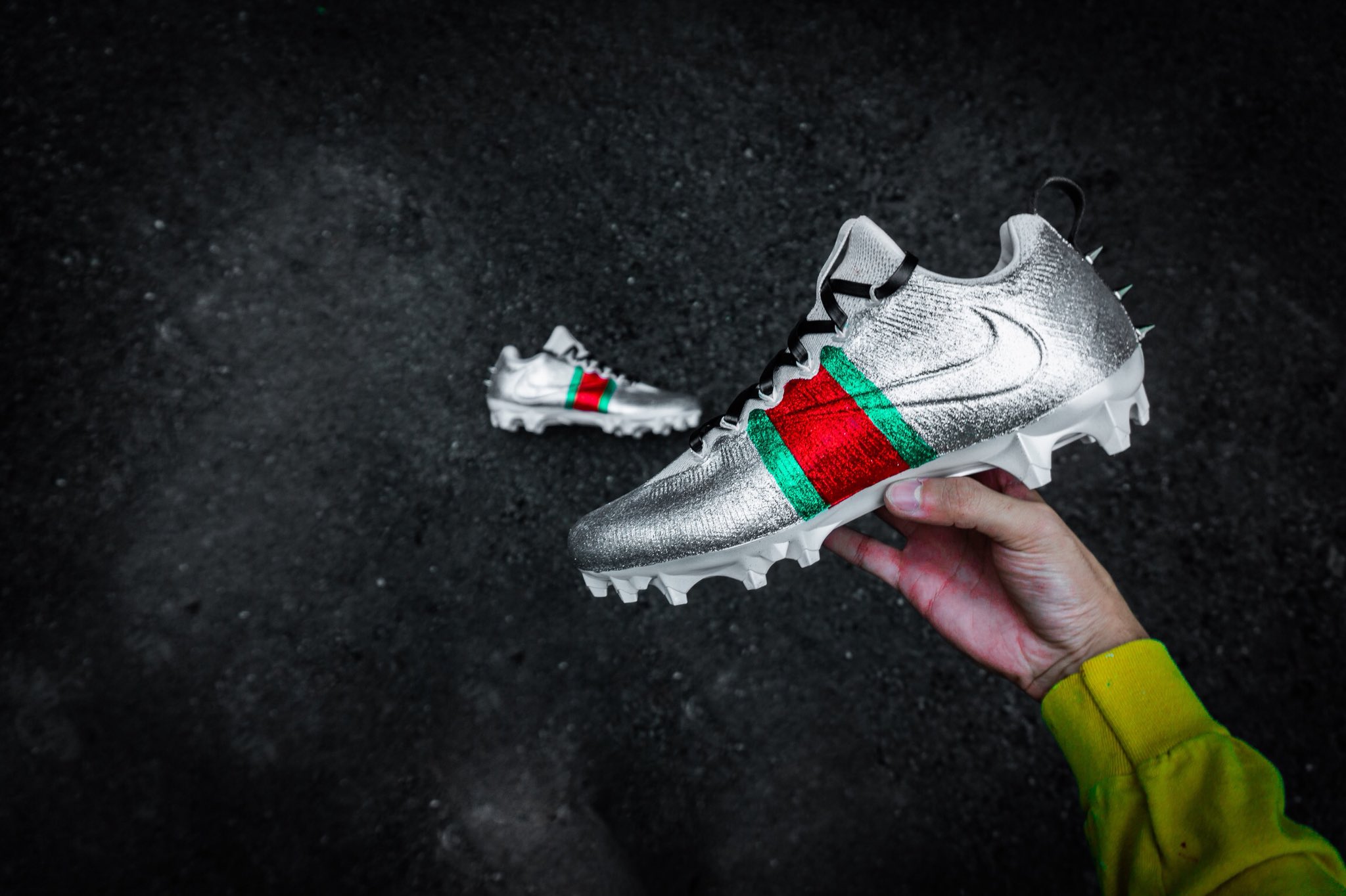 gucci football cleats