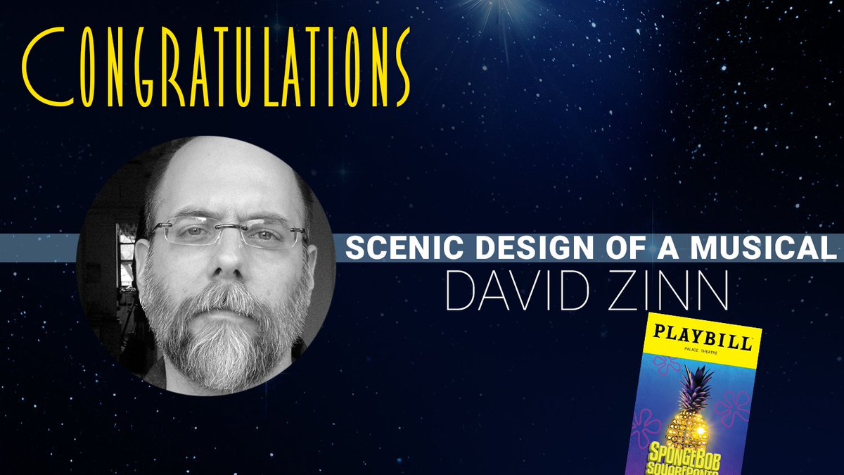 playbill's tweet photo. Best Scenic Design of a Musical goes to @SpongeBobBway’s David Zinn! #TonyAwards https://t.co/4DcL9uxhgt