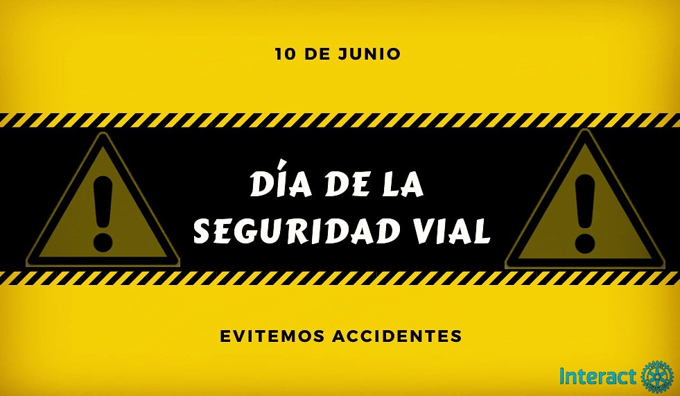 ChamicalClub's tweet photo. El 10 de junio se recuerda en Argentina, el Día de la Seguridad Vial. Se trata de un día dedicado a promover la educación vial como una estrategia para reducir los accidentes de tránsito y sus gravísimas secuelas, que en Argentina alcanzan cifras dramáticas. https://t.co/8XRDb7RkXx