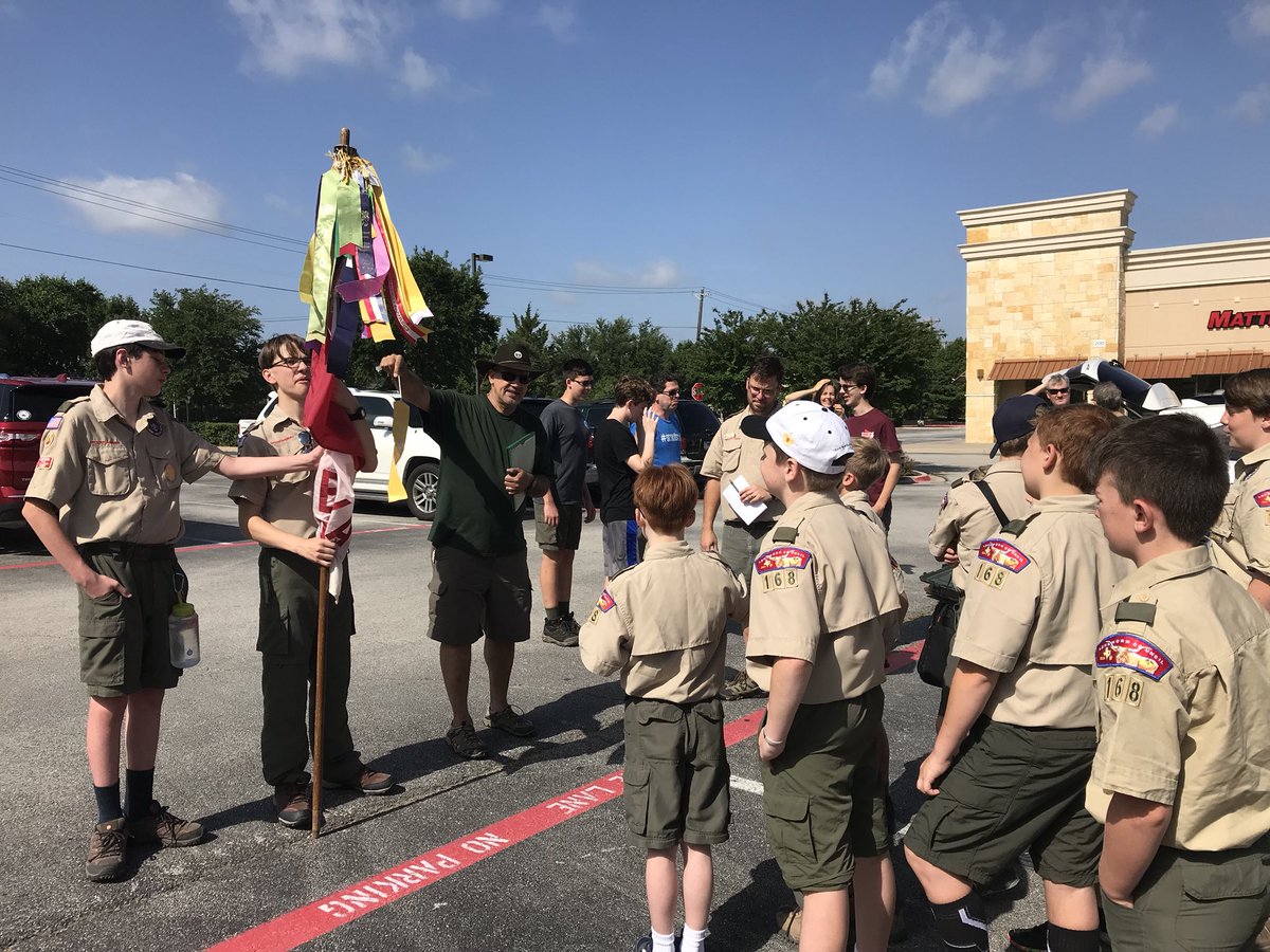 Bsa168T's tweet photo. #boyscoutsofamerica BSA168 #southlaketexas #SummerCamp has begun! #meritbadges #summer #camping #fishing #Oklahoma @scouting @BoysLife @boyscouts https://t.co/ErOqLHWZpQ