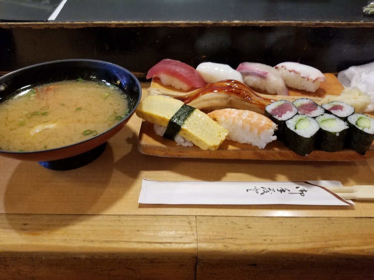 うきもう 西日暮里駅前で安いランチのお寿司屋さんを発見 カニ汁ついて税抜き690円は破格 穴子美味かった
