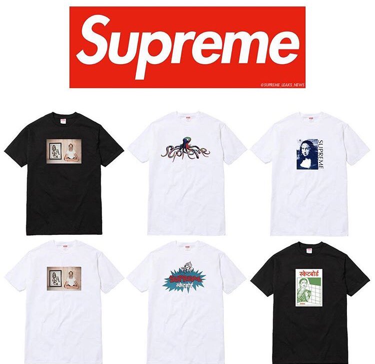 mona lisa tee supreme