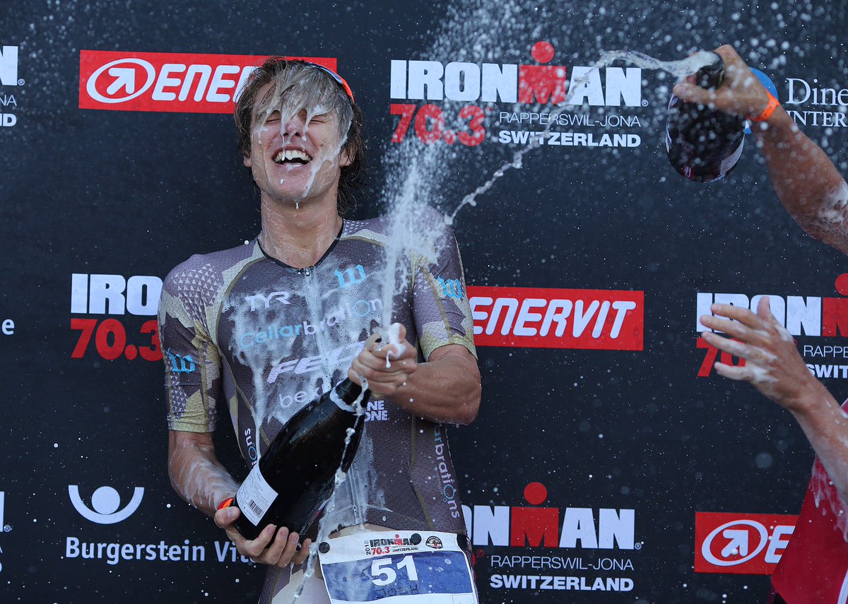 JoshAmberger's tweet photo. Popping corks in #im703rapperswil. A win on European soil is never easy, so we must do our #cellarbrations accordingly! 😁😁
📷Getty https://t.co/yPu38Zjzjy