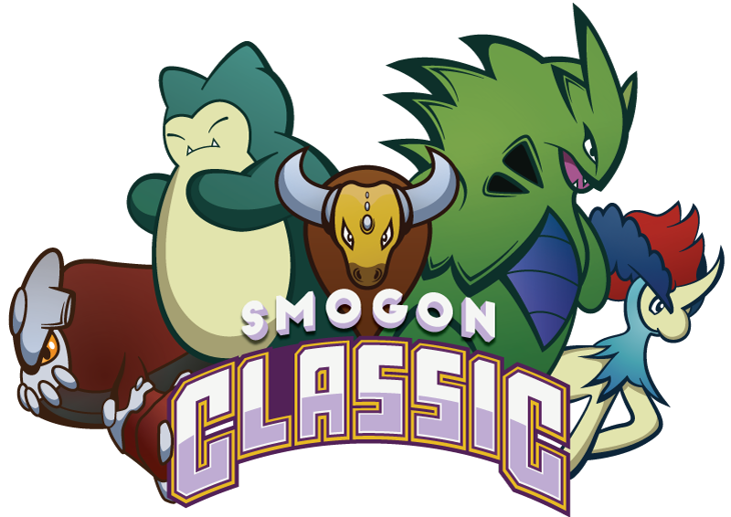 SmogonU's tweet photo. Each Cup in the Smogon Classic has concluded! 
BW won by Posho
DPP won by Jimmy Turtwig
ADV won by Astamatitos
GSC won by Jimmy Turtwig
RBY won by Alexander.
There will be a tiebreaker between @FlamingVictini and McMeghan for the 16th playoffs spot! https://t.co/cYDCc3Ghnz