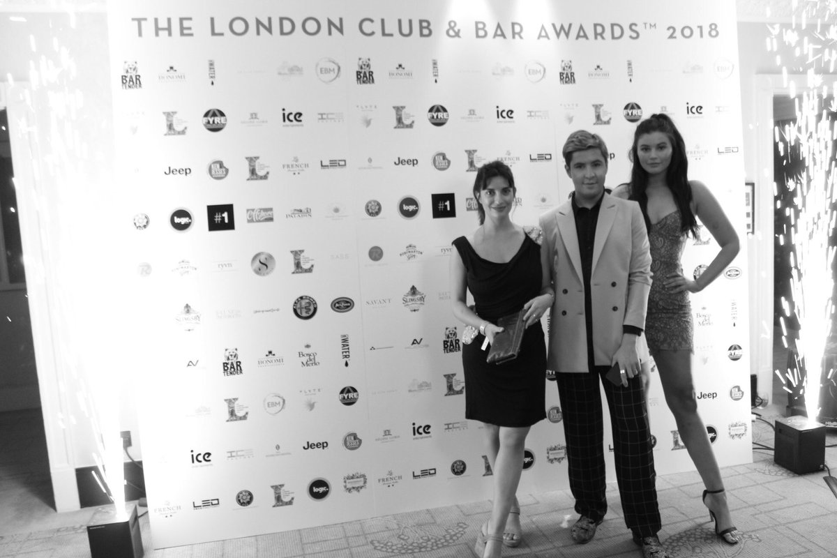 SparkularUK's tweet photo. We had awesome fun at The London Club &amp; Bar Awards Est. 1994 last week, here is a few photos from the Step and Repeat Wall and Sparkular!
#wow #sparkular #award #awardsnight #london #photography #effect #nonpyro  #londonclubandbarawards #lcba18 https://t.co/H5BxEoNiR3