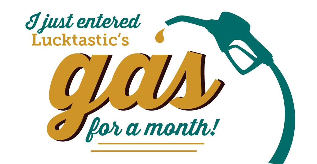 If I win Gas for a Month, I could go on a road trip! lucktastic.com/twShareFunnel