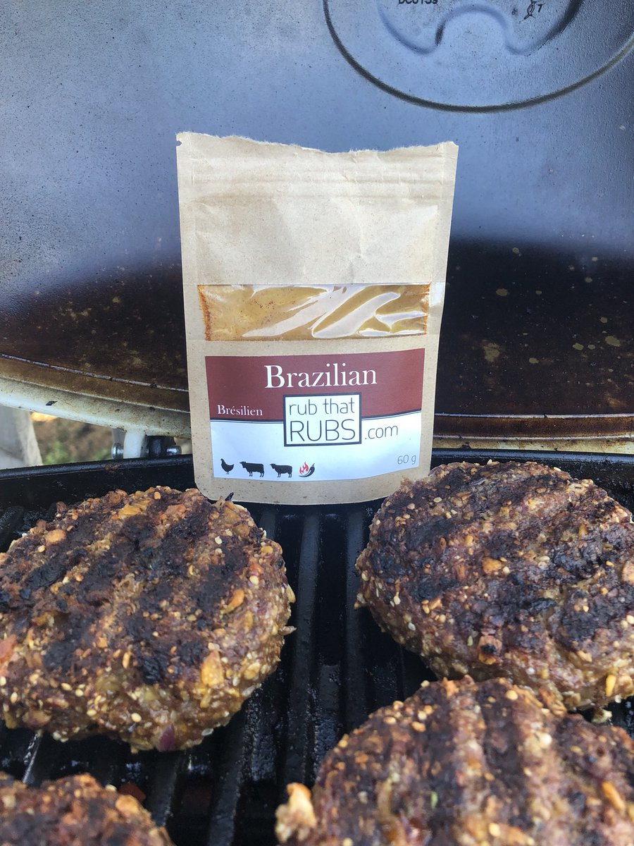 MARITIMElabels's tweet photo. Enjoying the beautiful sunny #novascotia day? Time to #BBQ some hamburgers spiced with @rubthatrubs #brazillian. Choose your favourite from 15 varieties. Printed #multipleSKU on a premium paper complimenting the packaging to help save money. #gomlp #digitalprinting #rubs #labels https://t.co/j0kmnZY8ap