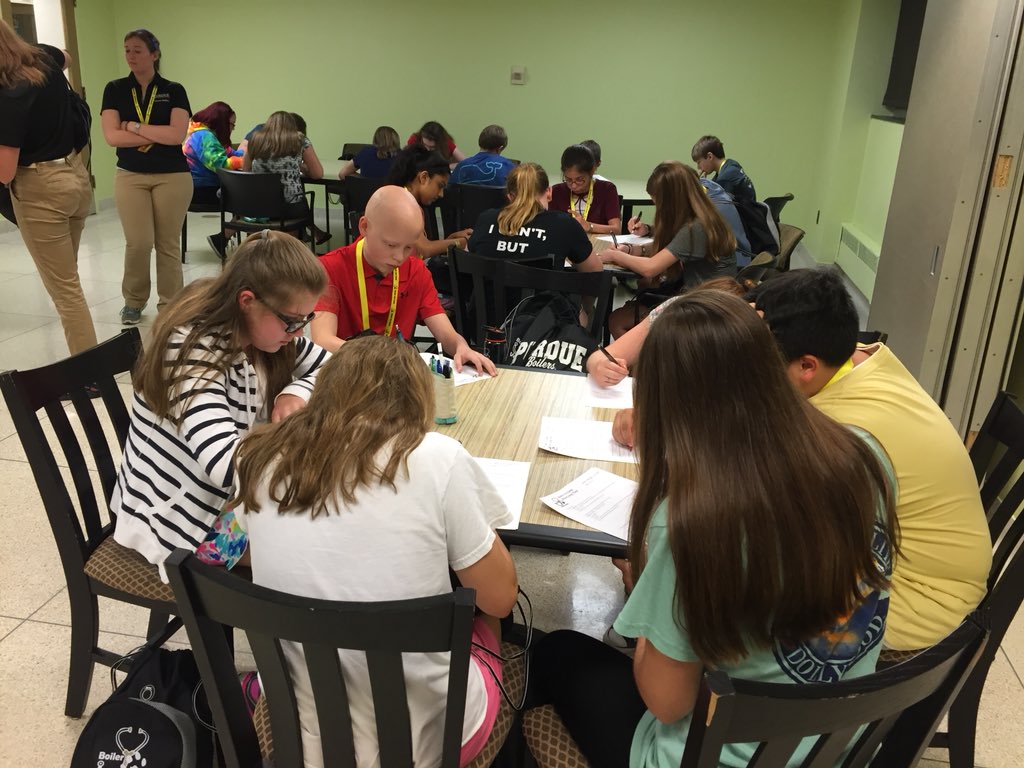 BoilerVetCamp's tweet photo. And the fun begins... with a test lol #TeamFunkyChicken #JrBVC #PUCVM # https://t.co/FAH5Q8IAuF