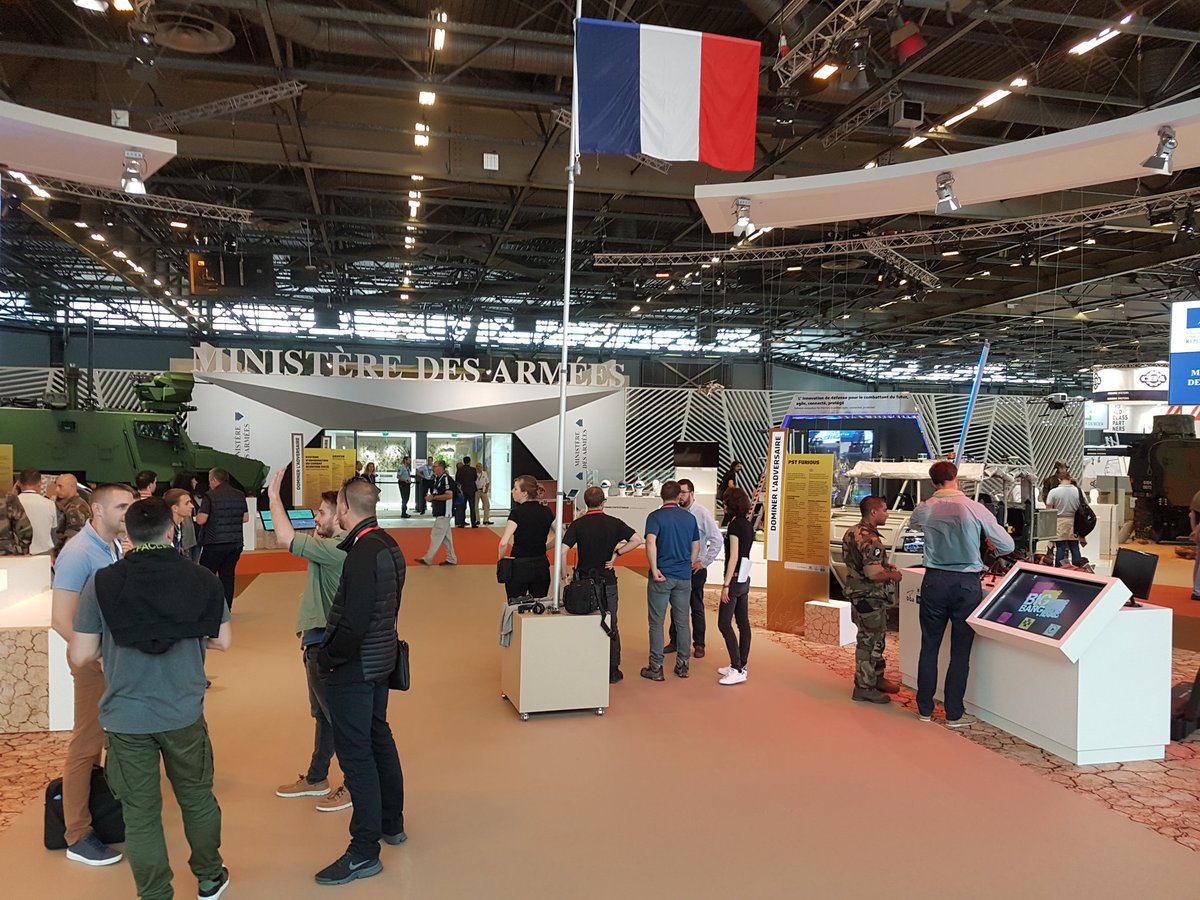 DavidCherel's tweet photo. #Eurosatory @ScalianGroup présente sa solution de #AR sur le stand Ministere des Armees https://t.co/Vum7opL1BB