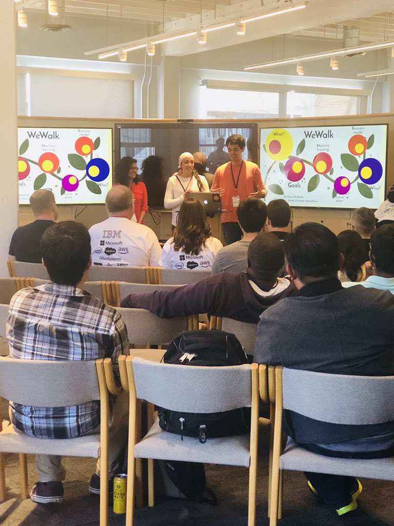 eswitchback_et's tweet photo. The first presentation of the day has kicked off. #GreenFuturesHackathon #Capgemini https://t.co/KFRYrY1nYk
