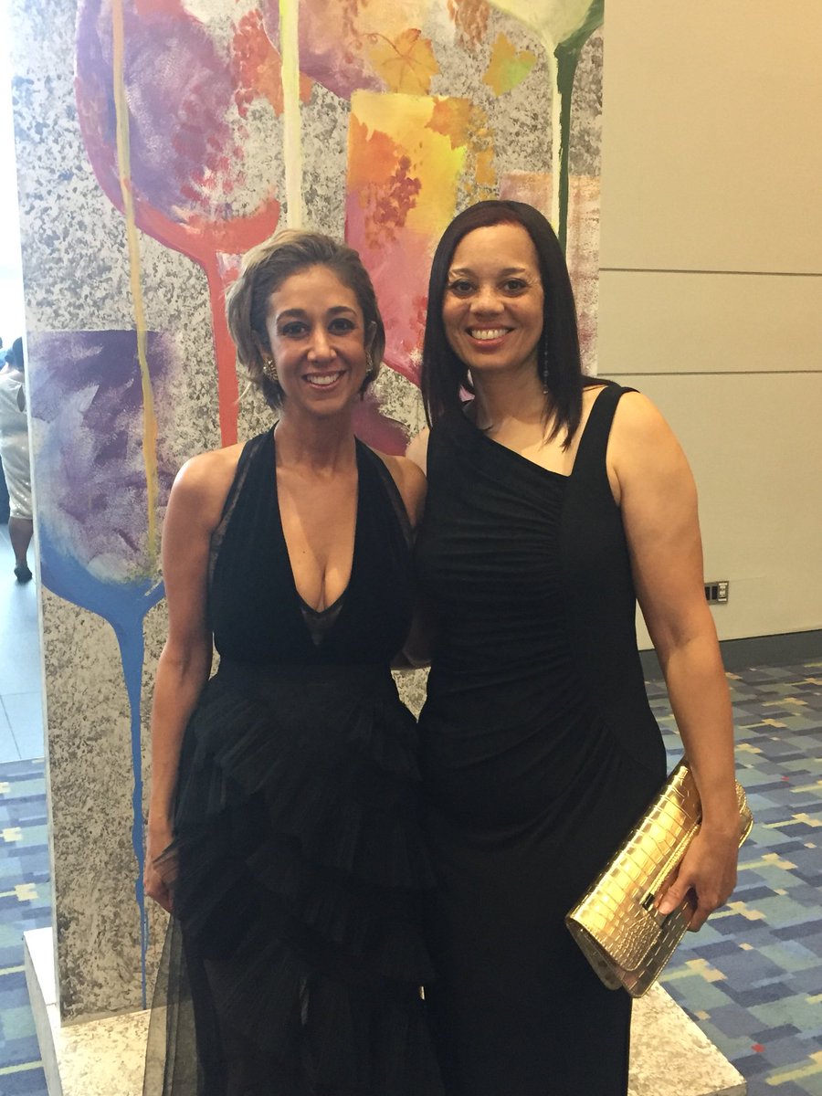 entertain_dc's tweet photo. Director #AngieGates and @RAMWdc President & CEO Kathy Hollinger at the 2018 #RammyAwards! Keep tuning in to get the scoop on the winners! #RAMMYS18 #entertaindc #202Creates https://t.co/H0w6PBEcss