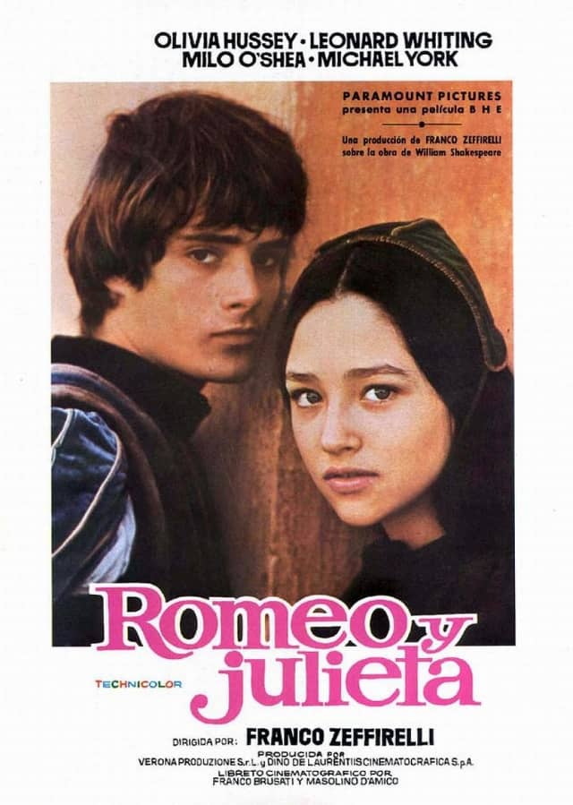 Jakopb's tweet photo. Domingo de #RetroFilm #ClasicosDelCine #RomeoyJulieta 1968 #FrancoZeffirelli #LosCompa https://t.co/ubW5oazl7F