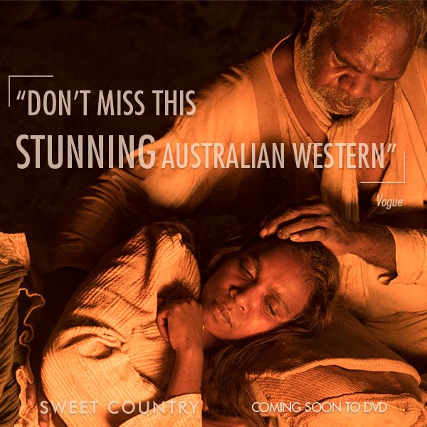 “Sweet Country has pace and suspense and a kind of visual poetry in its images of the vivid and desolate Australian landscape.” Fantastic review of #SweetCountry in <a href="/Vogue/">Vogue Global Network</a> Out on DVD and BluRay in Australia on Wednesday!