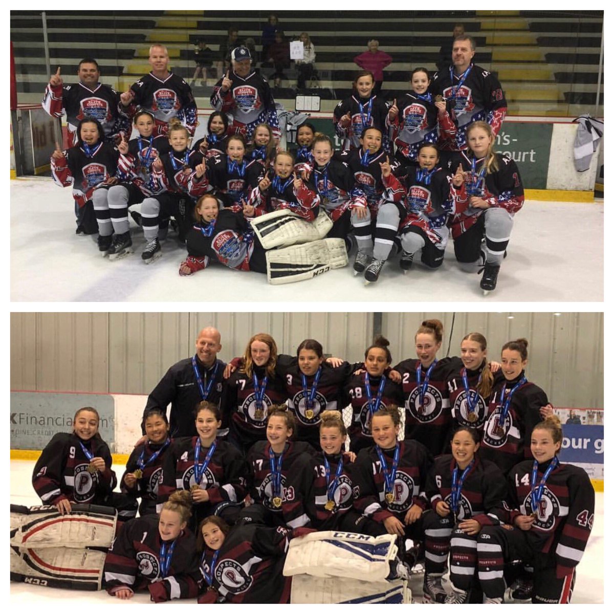 Congrats to our 2007 &amp; 2005 Prospects for winning Gold @NahcLtd Winnipeg AAA Tournament. 2 out of three teams that went win Gold! Good luck to our boys program the 2009 <a href="/jrsteelers/">Jr Steelers</a> next weekend at the same event!