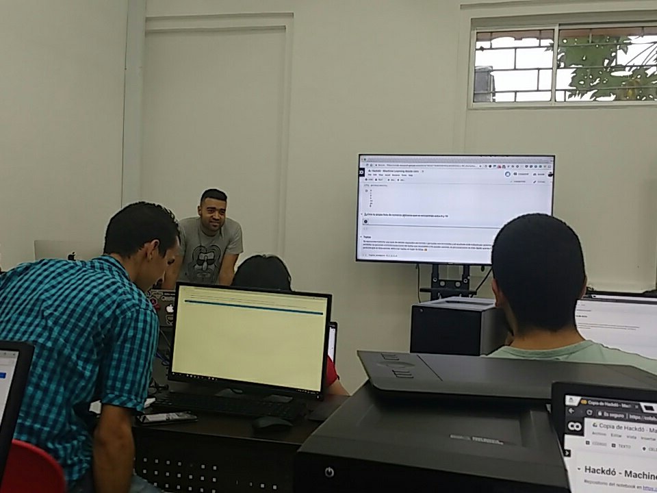 H4ckdo's tweet photo. Continuamos con el taller de @orendon acerca de machine learning ❤❤❤ en #hackdoconf https://t.co/4z6ZOjbyKM