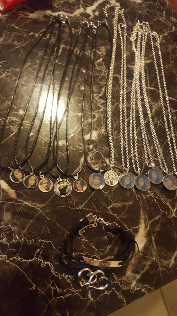 amehmancini's tweet photo. Any #MazeRunner #ScorchTrials #DeathCure fans RT this to win one of these necklaces and a bracelet. Winner will be chosen next Sunday the 17th. https://t.co/whL9vBUbQ4